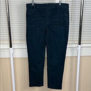 Time and Tru Deep Indigo Pull On Jeans